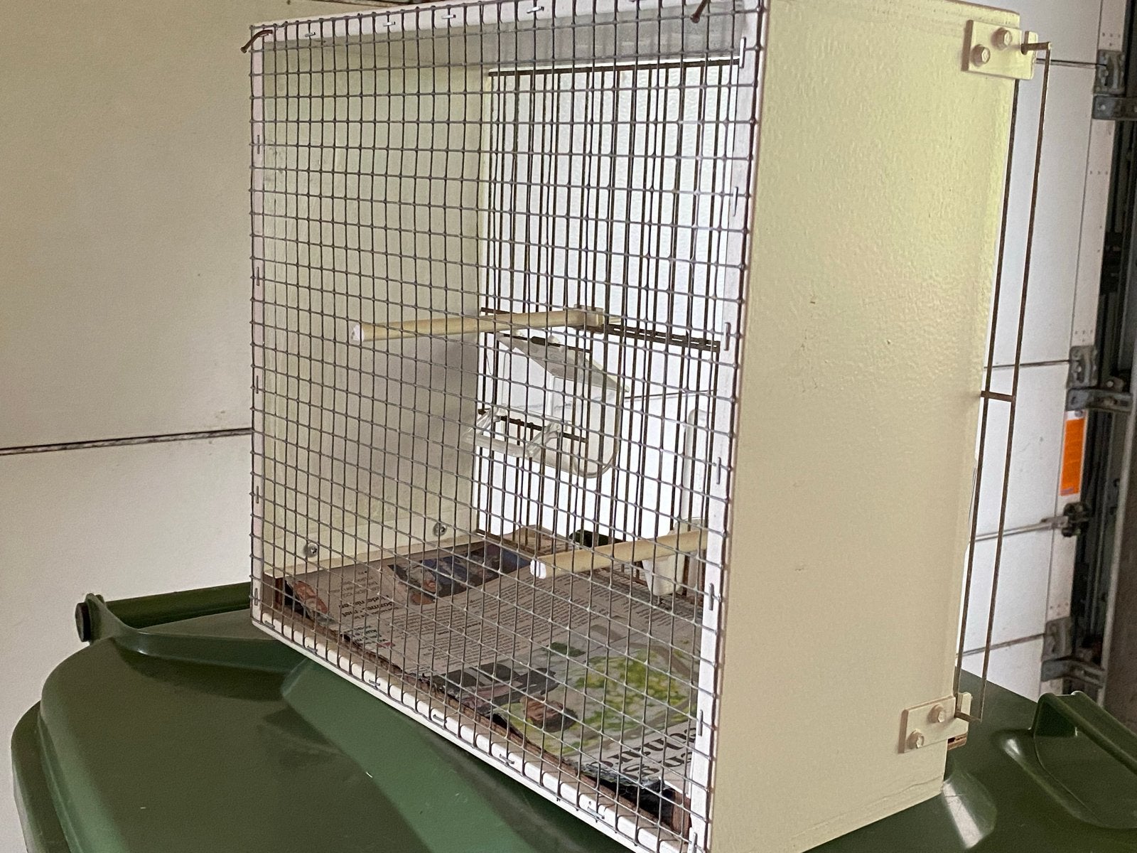 Vogel kooitje, Dieren en Toebehoren, Vogels | Hokken en Kooien, Ophalen of Verzenden, Hout, Vogelkooi