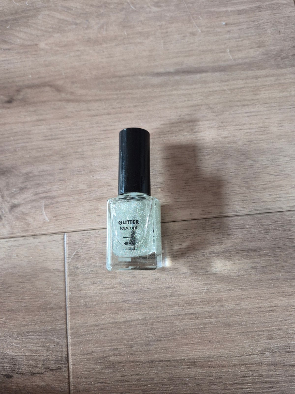 nagellak glitter topcoat, Ophalen, Gebruikt, Wit, Handen en Nagels