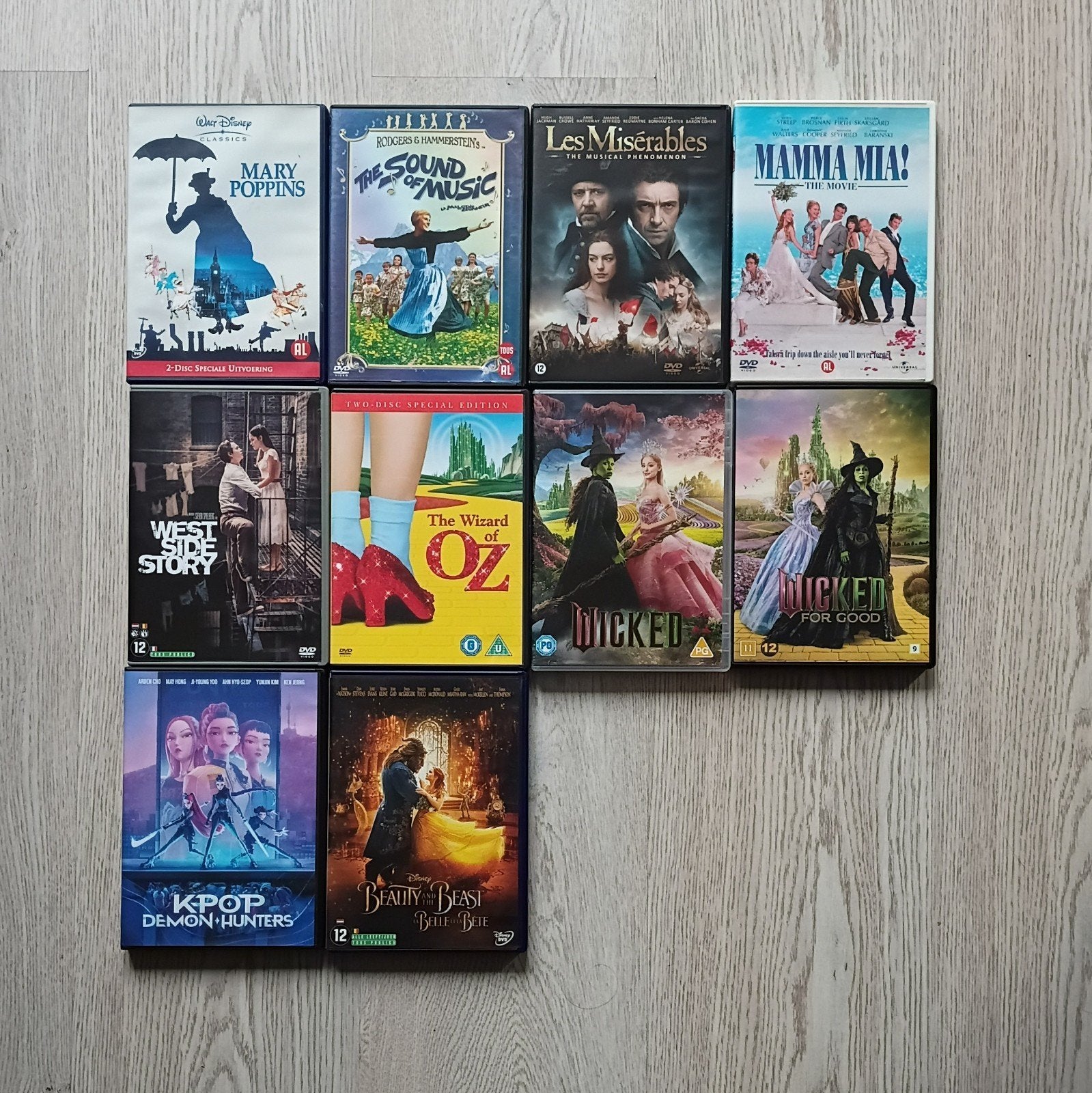DVD collectie - Musical (zie omschr.), Cd's en Dvd's, Ophalen of Verzenden