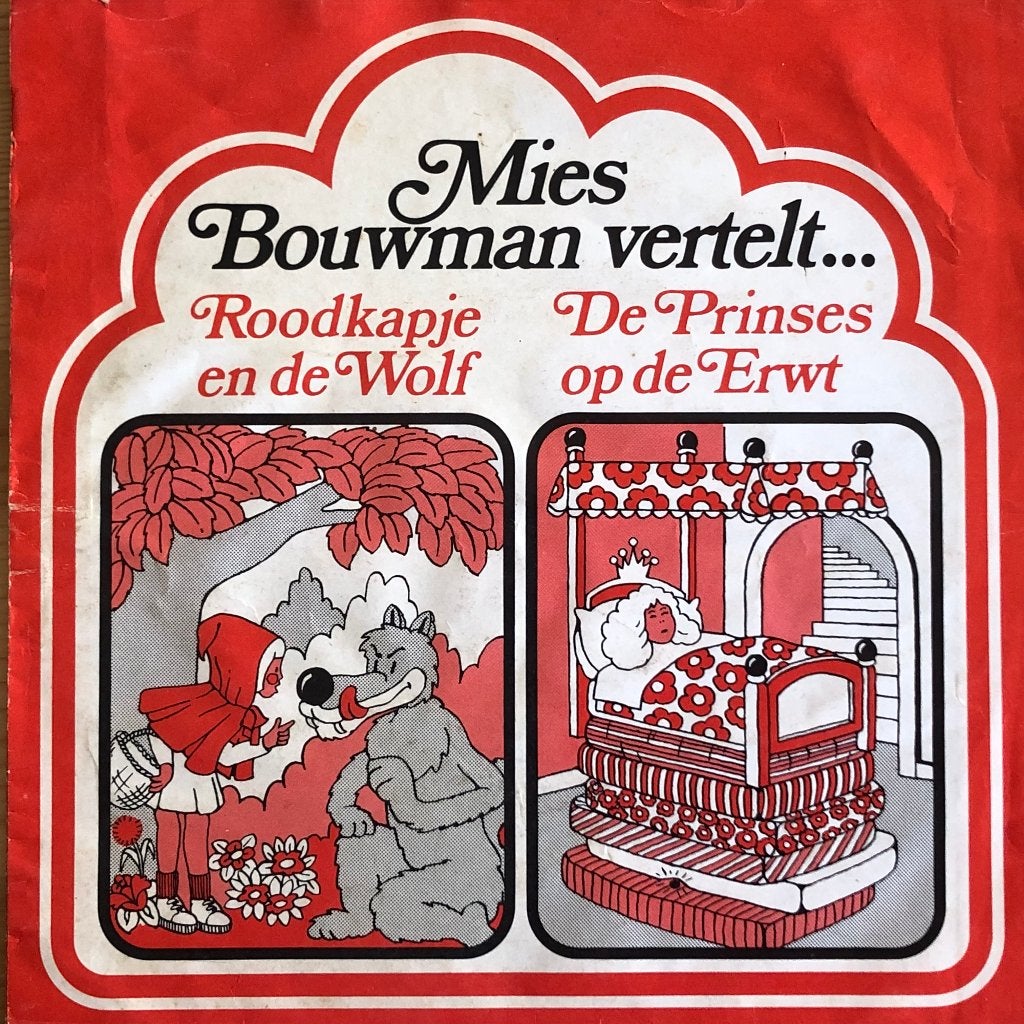 1971	Mies Bouwman reclamesingle Dreft Roodkapje	SHOL 232, Cd's en Dvd's, Vinyl Singles, Ophalen of Verzenden, Zo goed als nieuw