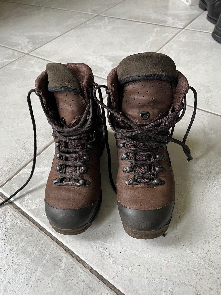 Gedragen paar Meindl 3543-10 wandelschoenen maat 37,5 Br 5, Verzenden, Gebruikt, Schoenen