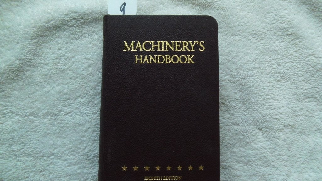 Machinery's handbook 8 th Toolbox Edition 1931 USA 9, Ophalen of Verzenden, Gelezen
