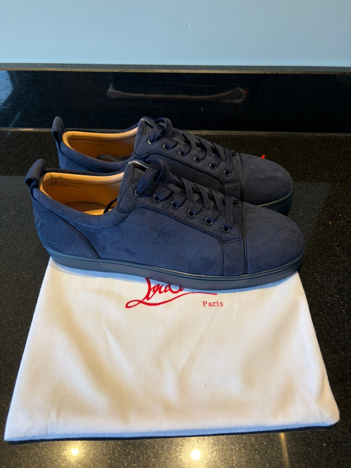 Christian louboutin schoenen maat 43, Ophalen of Verzenden, Nieuw, Blauw