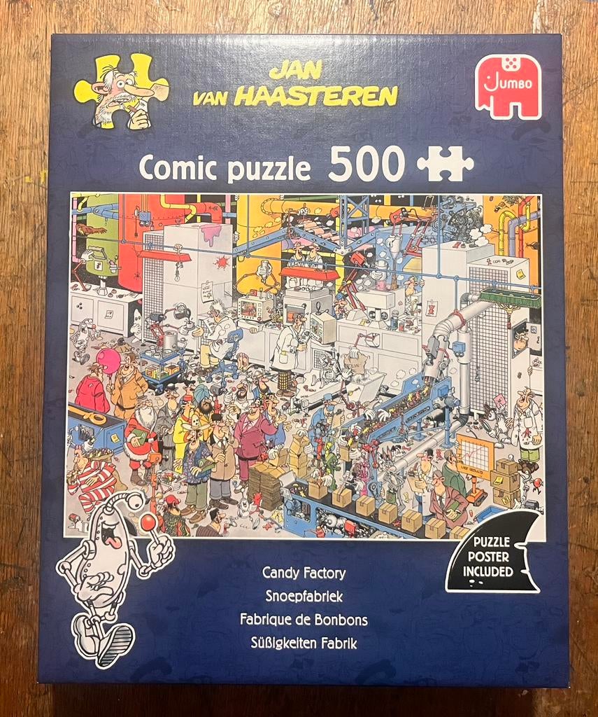 Van Haasteren puzzel, Ophalen of Verzenden, 500 t/m 1500 stukjes, Zo goed als nieuw, Legpuzzel