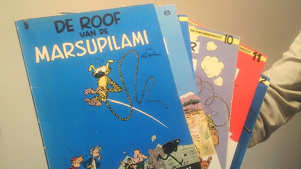 robbedoes en kwabbernoot nr 6-8-10-11, Meerdere stripboeken, Verzenden, Zo goed als nieuw