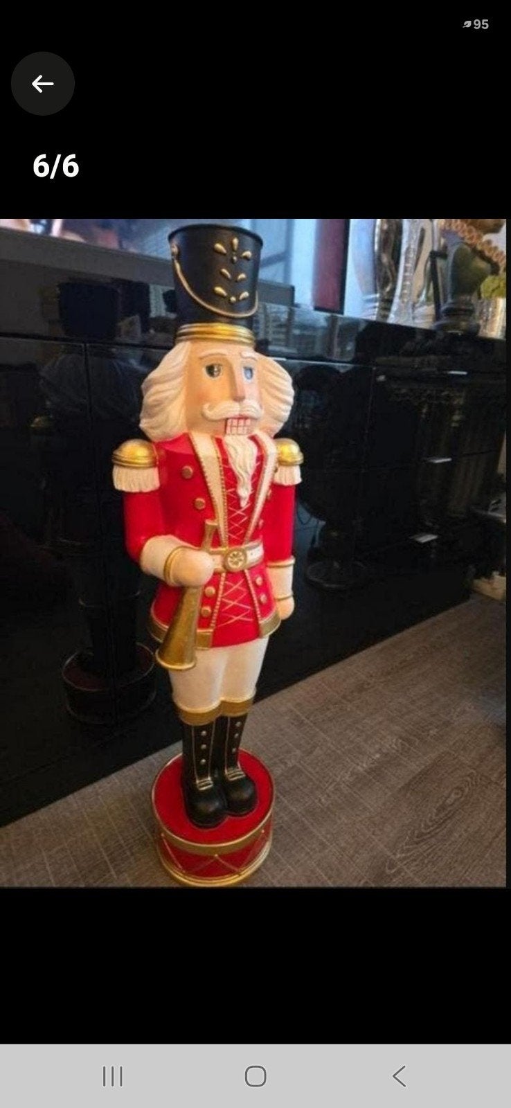 Nieuwe Clayre & Eef Notenkraker Decoratie, Ophalen, Meerkleurig, Overige materialen, Nieuw