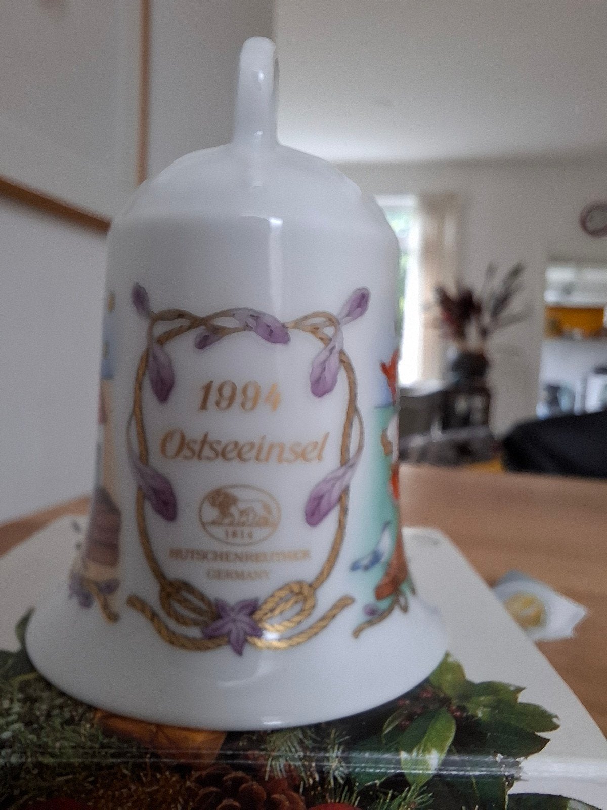 Porseleinen Kerstklokje 1994 Hutschenreuther, Ophalen of Verzenden, Nieuw
