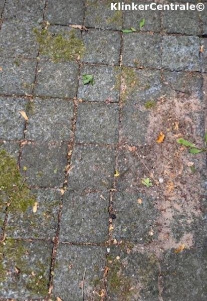 650m2 antraciet grijs koperslakkeien 16x16cm erfverharding n, Tuin en Terras, Bij dit gebruikte product niet te achterhalen, Gebruikt