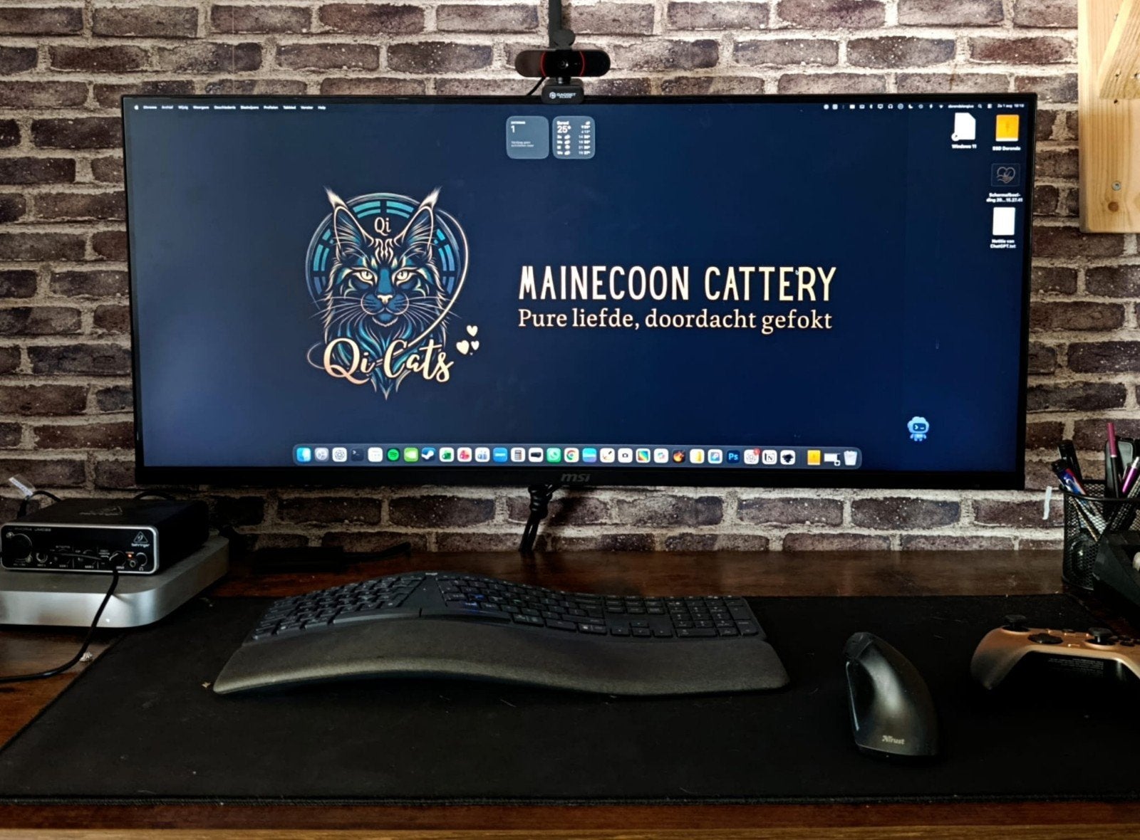 MSI MAG401QR - 40 inch UWD QHD Gaming Monitor | Muurbeugel, Computers en Software, Monitoren, MSI, 1 tot 2 ms, Overige resoluties