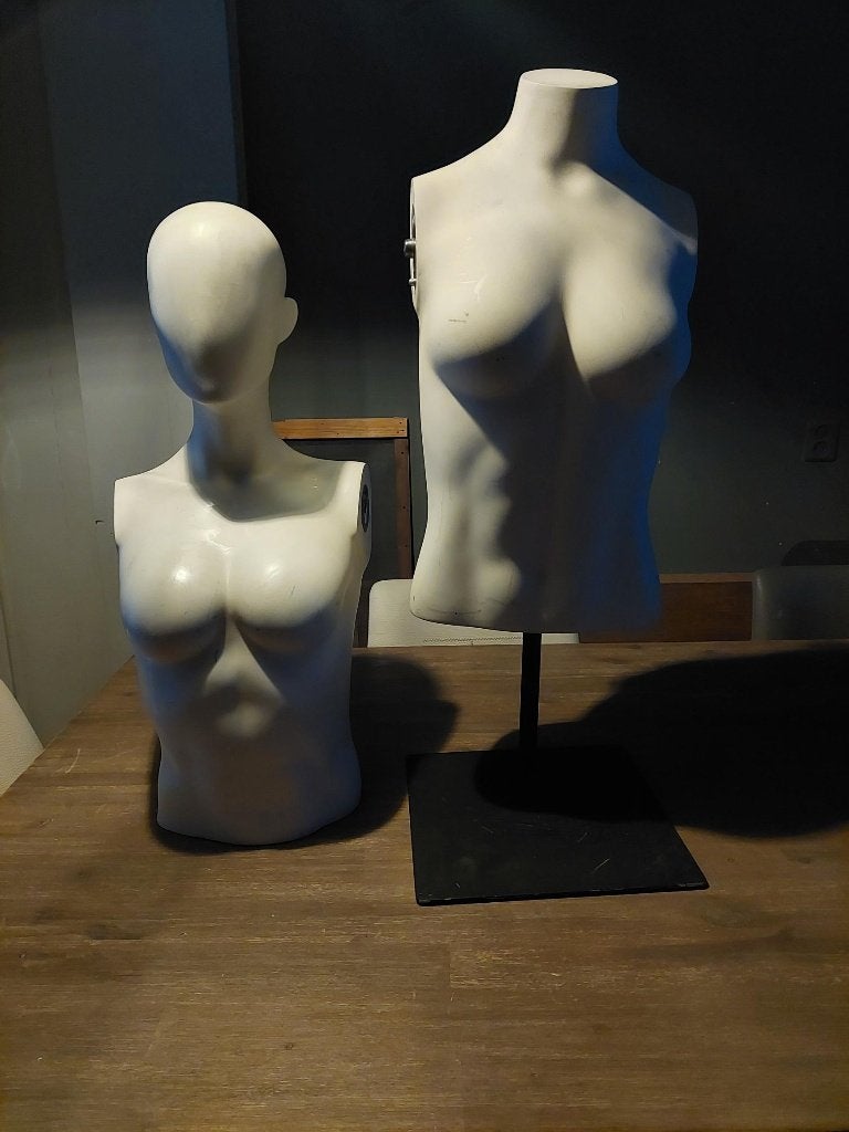 Paspop torso en armen met handen, Ophalen, Gebruikt, Paspop