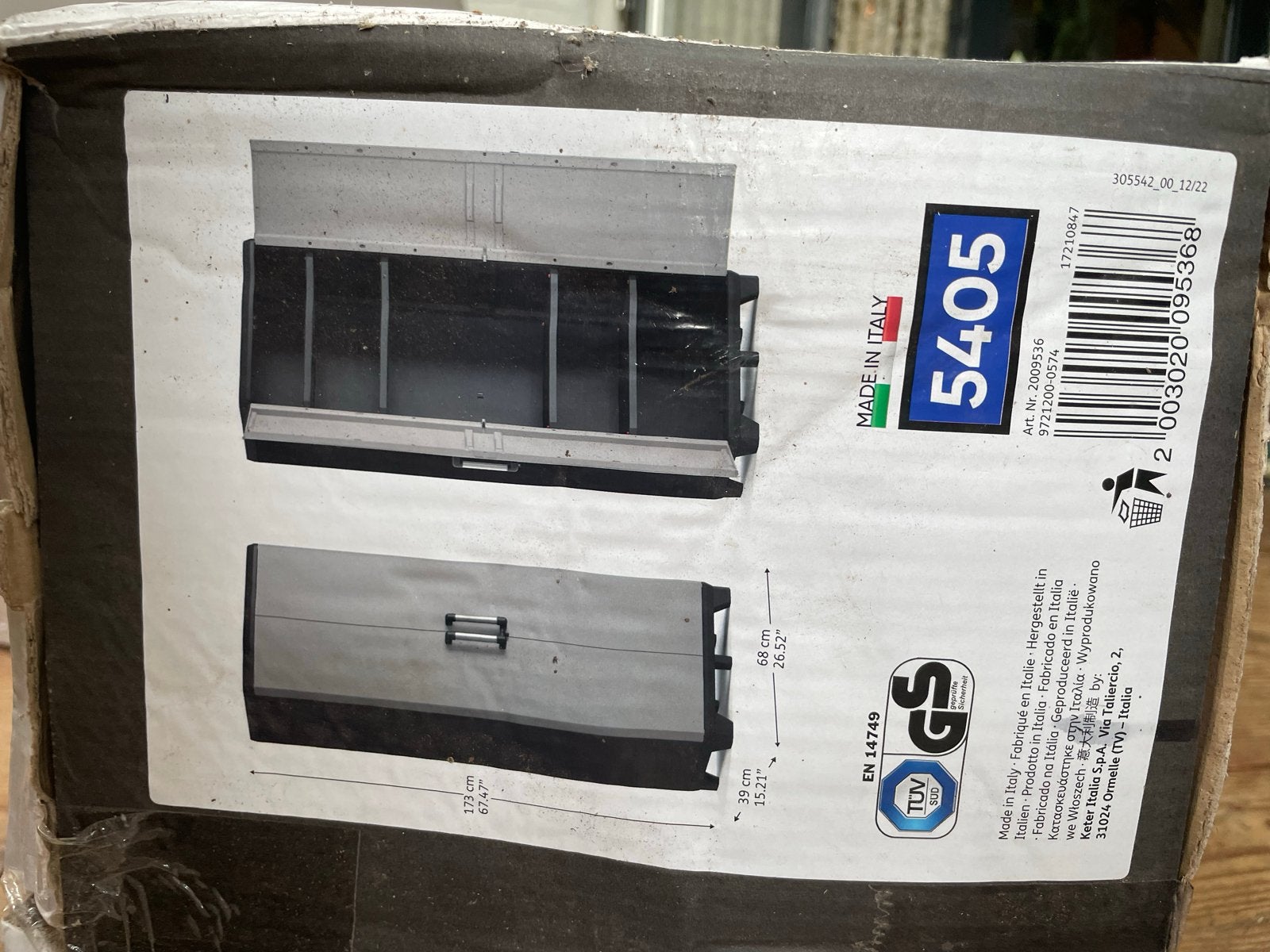 Keter PRO 5405 Gereedschao/ Opbergkast - Nieuw, Ophalen, Nieuw