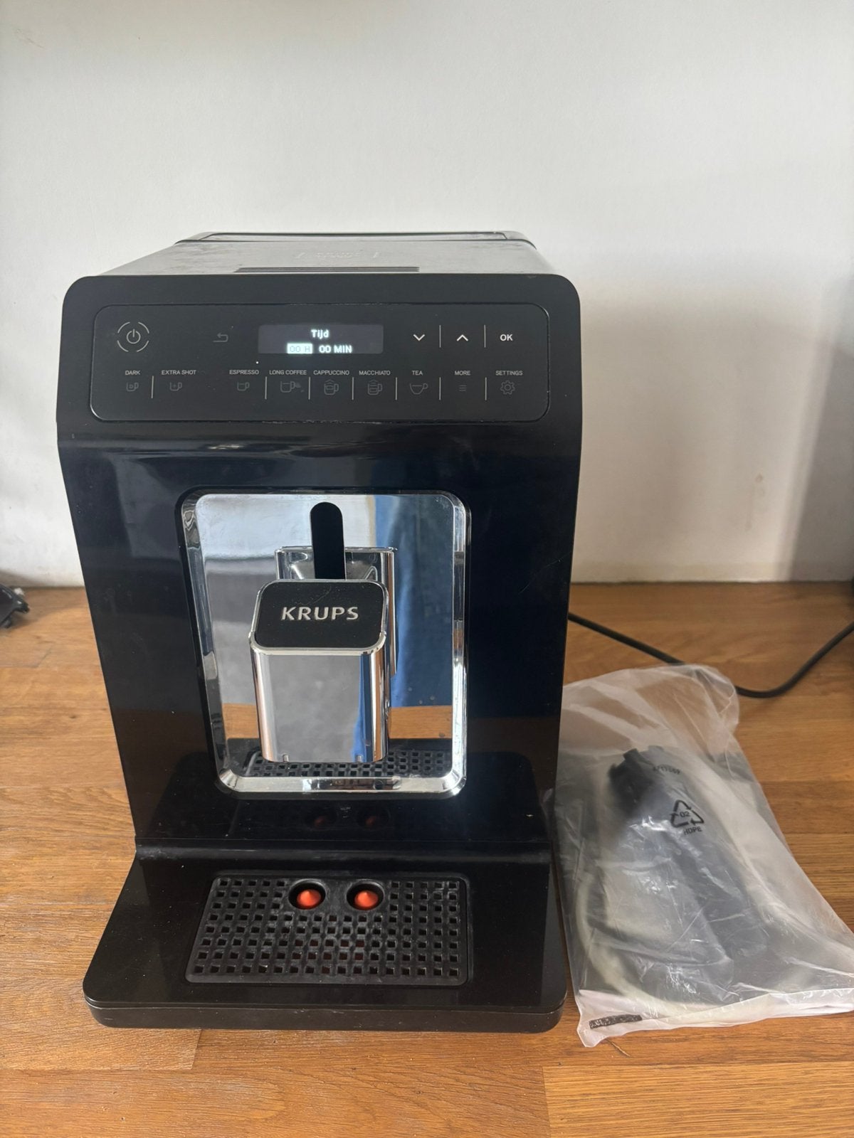 Krups volautomtische koffiemachine, Ophalen, Zo goed als nieuw, Koffiemachine