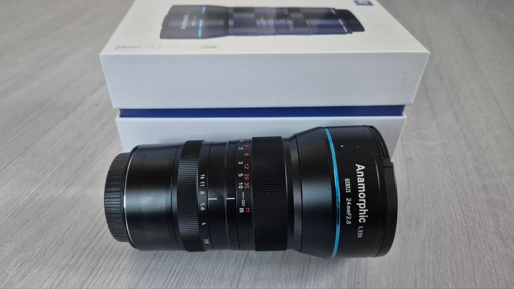Sirui 1.33x 24mm Anamorphic Lens Sony E-mount (Z.G.A.N.), Audio, Tv en Foto, Fotografie | Lenzen en Objectieven, Ophalen of Verzenden