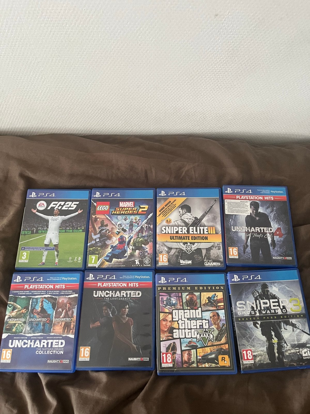 PS4 Games - Diverse titels (per stuk €15), Spelcomputers en Games, Games | Sony PlayStation 4, Ophalen, Online, Gebruikt, Vanaf 18 jaar