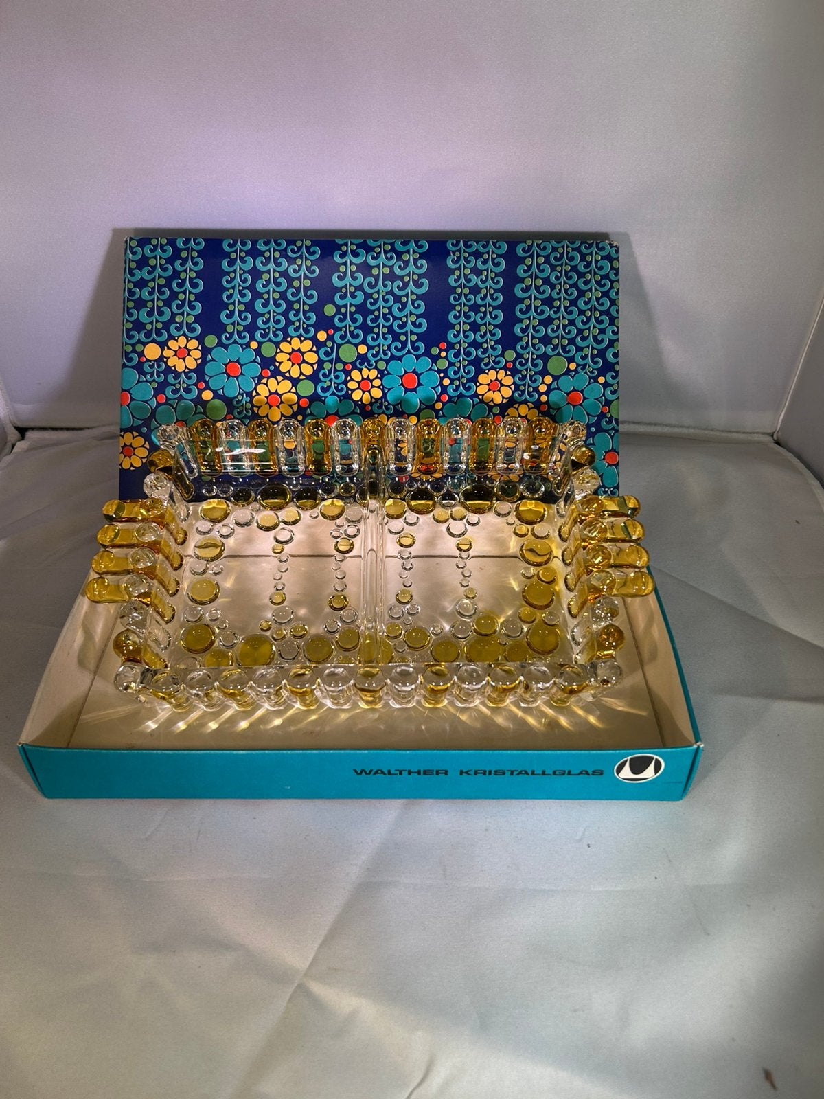 Vintage Walther Kristal Glas in Origininele doos, Ophalen