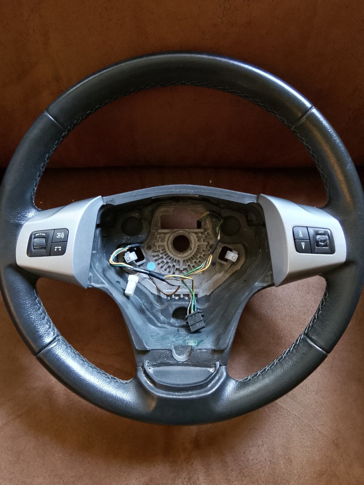 Lederen stuurwiel Opel Corsa d., Auto-onderdelen, Besturing, Ophalen of Verzenden, Opel