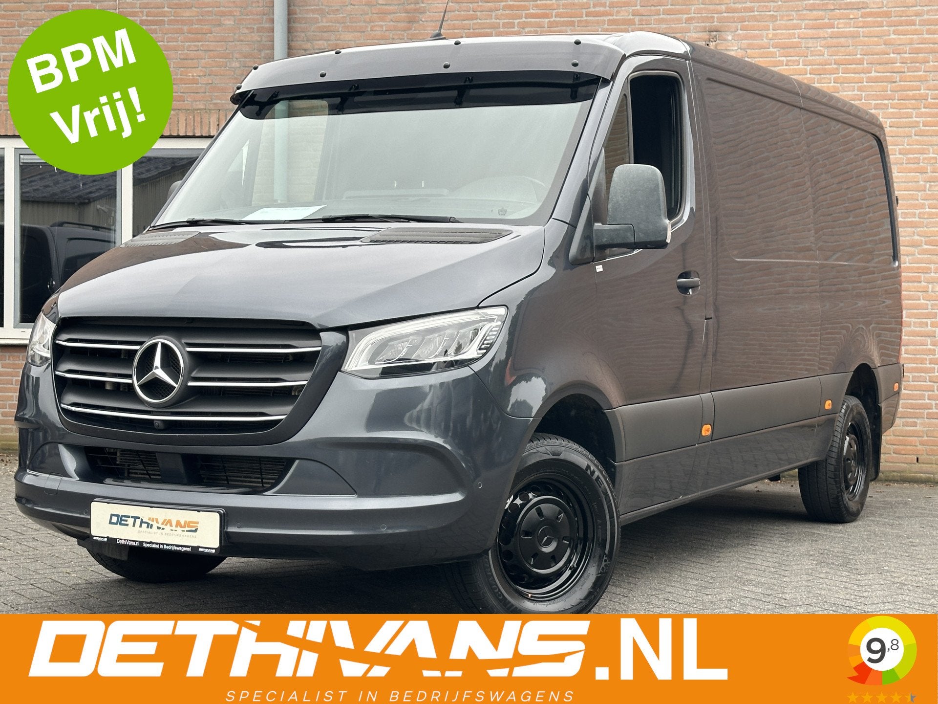 Mercedes-Benz Sprinter 319CDI 3.0V6 L2H1 / LED / M-BUX / 3.5, Automaat, Achterwielaandrijving, Gebruikt, 190 pk