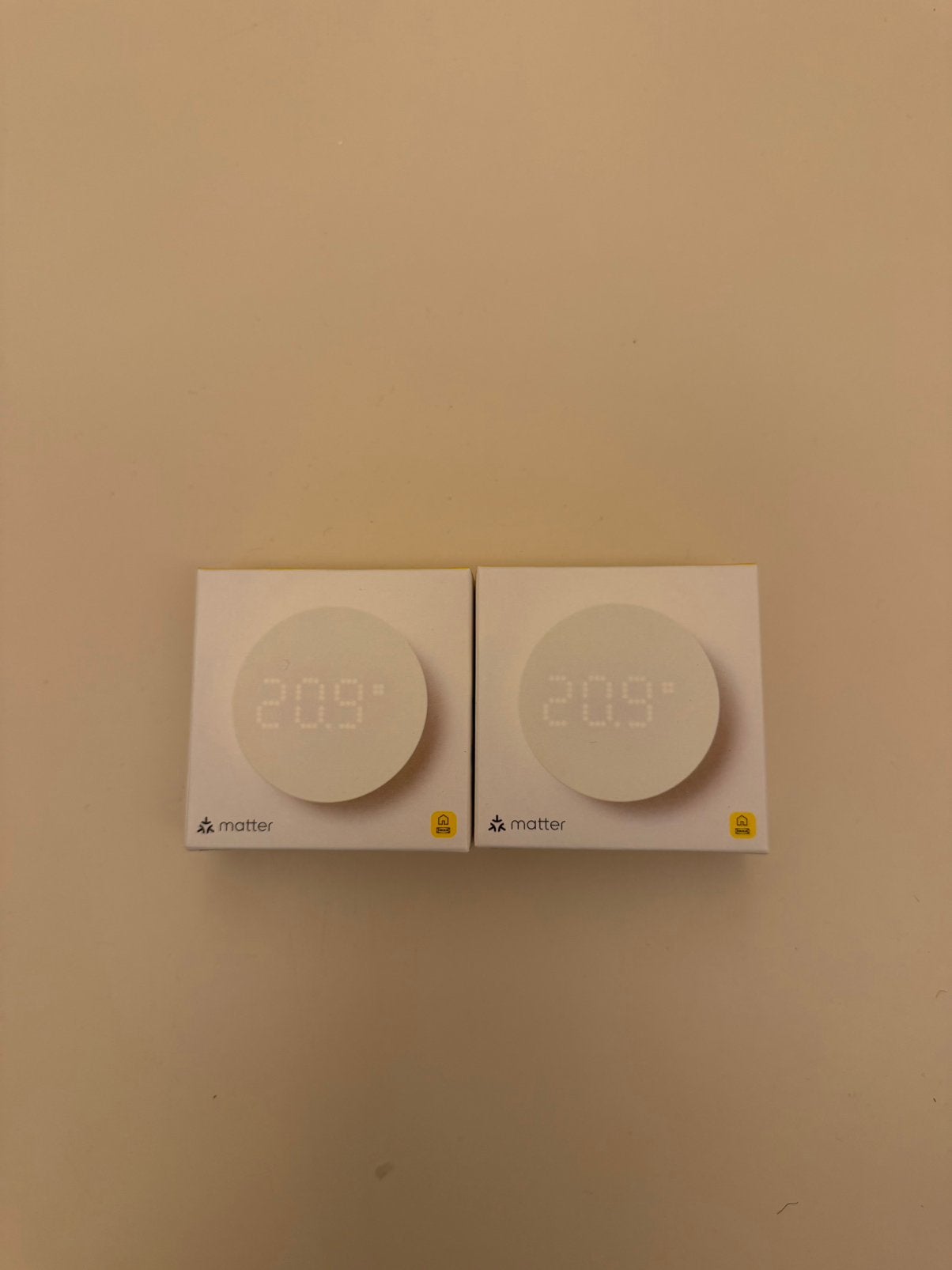 Ikea TIMMERFLOTTE Temperatuur-/vochtigheidssensor, smart, Led-lamp, Nieuw, Overige fittingen, Ophalen of Verzenden