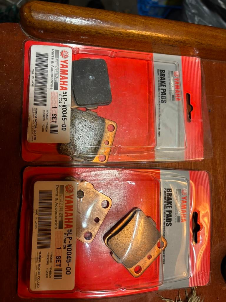 Remblokken quad raptor 660 en raptor700, Motoren, Ophalen
