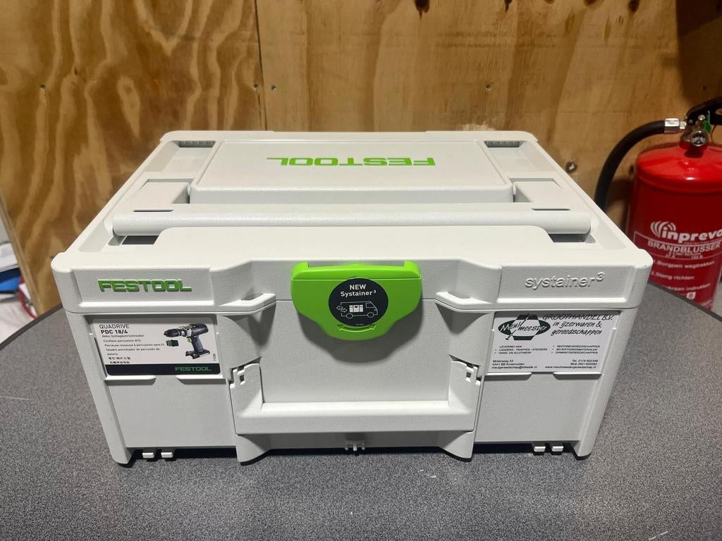 Festool QUADRIVE PDC 18/4 systainer te koop, Ophalen of Verzenden, Zo goed als nieuw