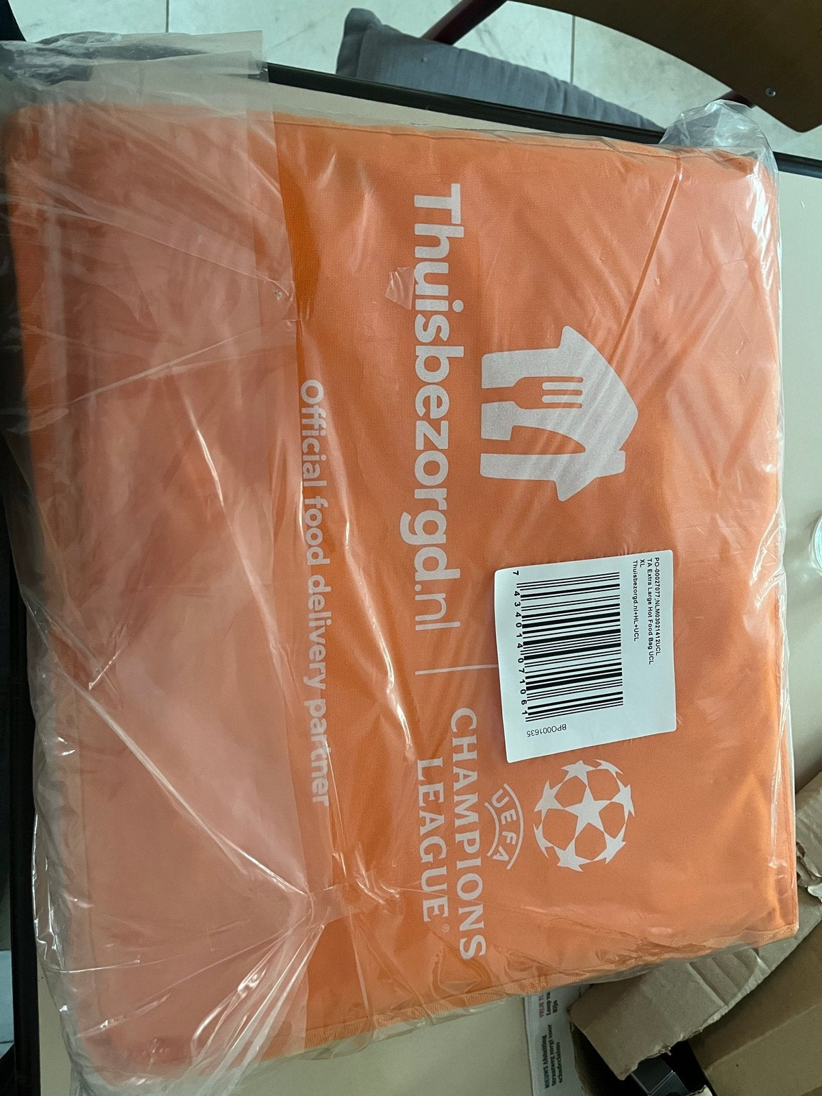 XL Thuisbezorgd warmhoudtas, Ophalen of Verzenden