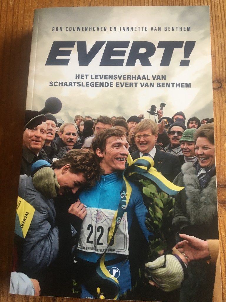 sportboek- EVERT ! - Het levensverhaal van Evert van Benthem, Ophalen of Verzenden, Zo goed als nieuw, Wintersport