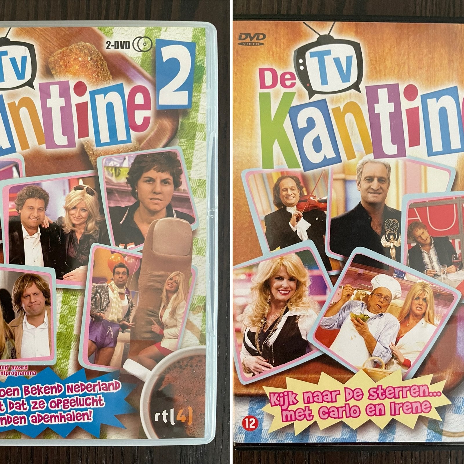 De TV Kantine - Seizoen 1 en 2 (2-DVD Set), Cd's en Dvd's, Zo goed als nieuw, Komedie, Seizoen 2, Vanaf 12 jaar