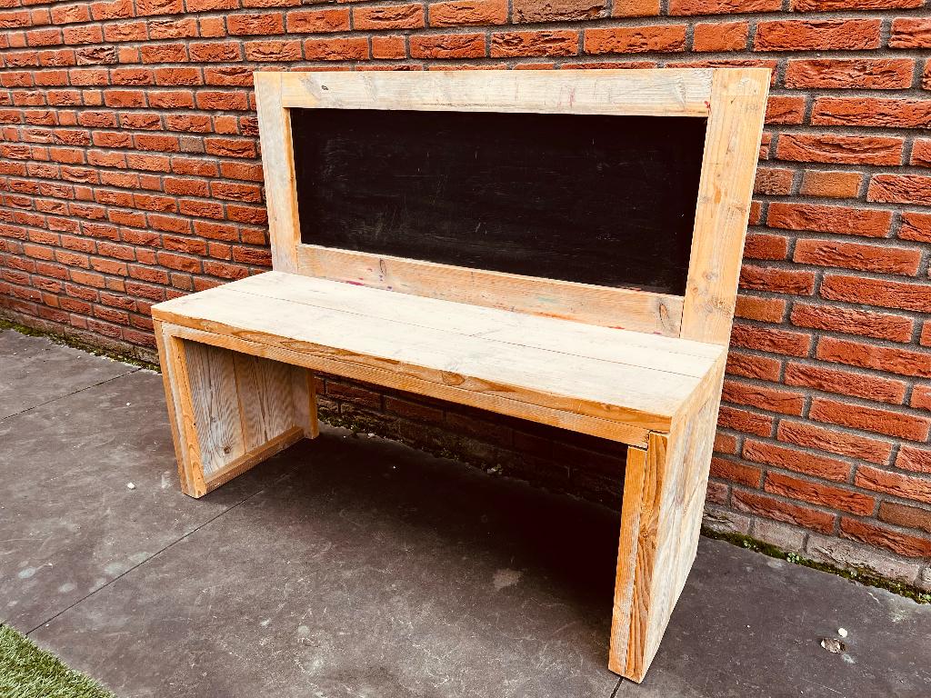 Heel mooie teken tafel met krijtbord, Ophalen, Gebruikt, Tafel(s)