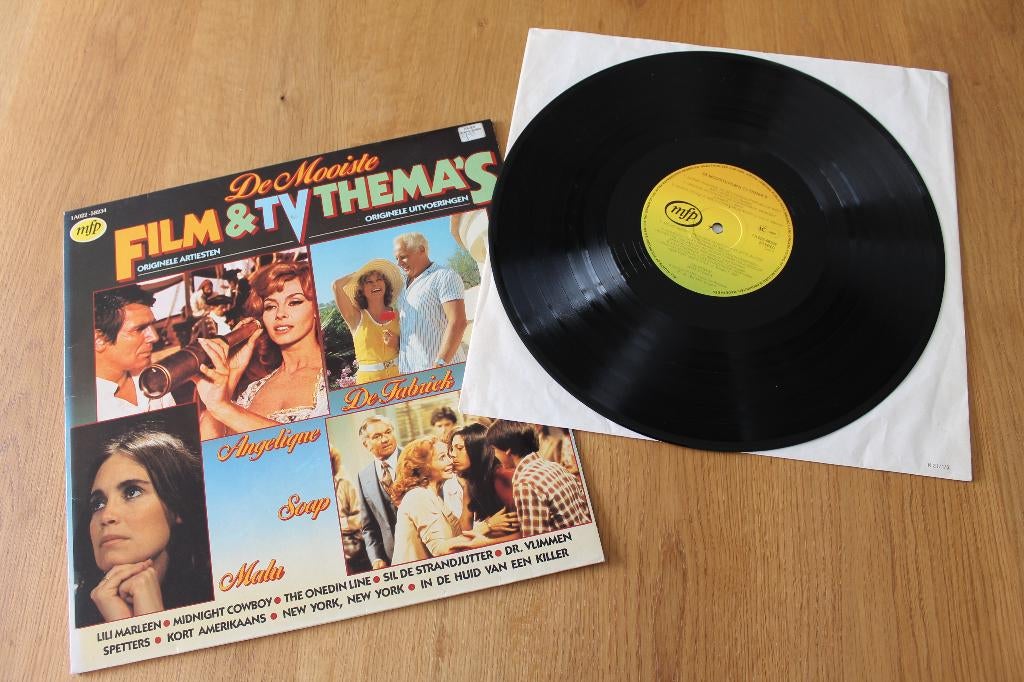 LP De mooiste Film & TV Thema's op vinyl, elpee uit 1982, Ophalen of Verzenden, Gebruikt, 12 inch