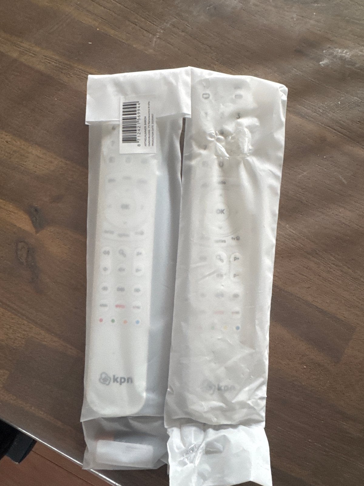 2 Nieuwe KPN afstandsbedieningen, Audio, Tv en Foto, Afstandsbedieningen, Ophalen, Nieuw, Origineel, Tv