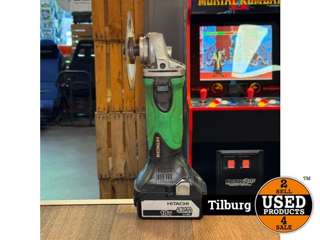 Hitachi G18DSL 18V Haakse slijper Incl accu Met garantie, Hitachi, Zo goed als nieuw, Support@hitachi.com, Hitachi, Ltd.
6-6, Marunouchi 1-chome, Chiyoda-ku
Tokyo 100-8280
Japan