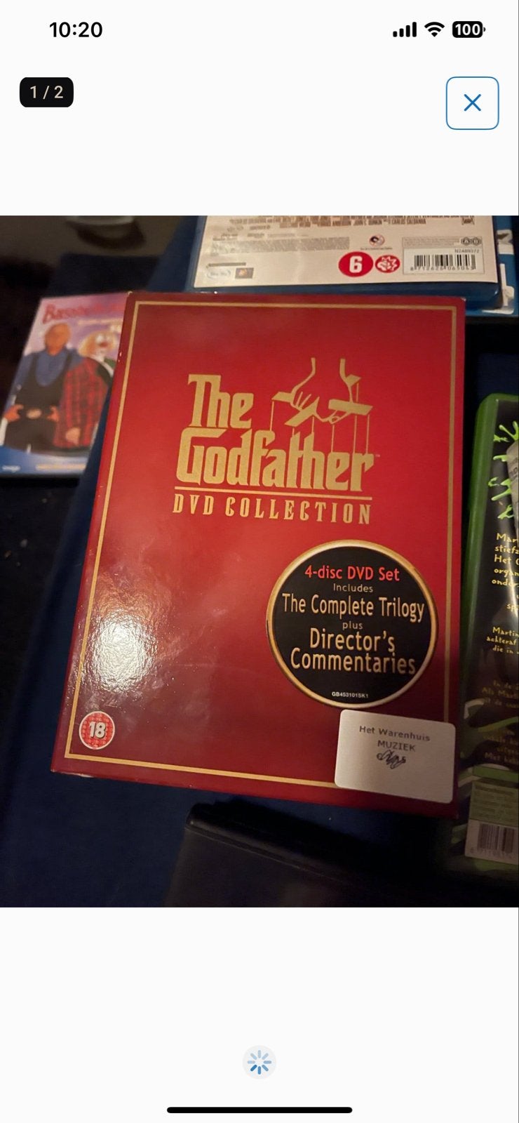 The Godfather DVD Collectie - Complete Trilogie, Vanaf 18 jaar, Maffia en Misdaad, Nederlands, Ophalen of Verzenden