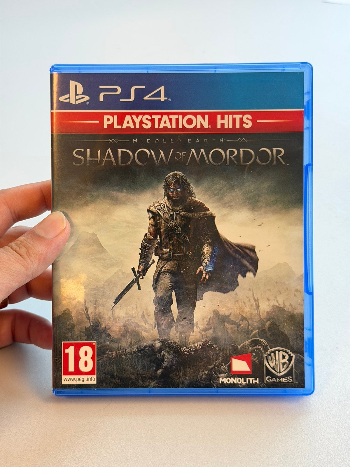 Middle-earth: Shadow of Mordor PS4 / PS5 – Compleet spel, Avontuur en Actie, Vanaf 18 jaar, 1 speler, B