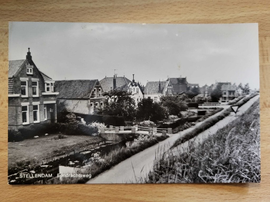 ansicht STELLENDAM eendrachtsweg, Ophalen of Verzenden, Voor 1920, Zuid-Holland