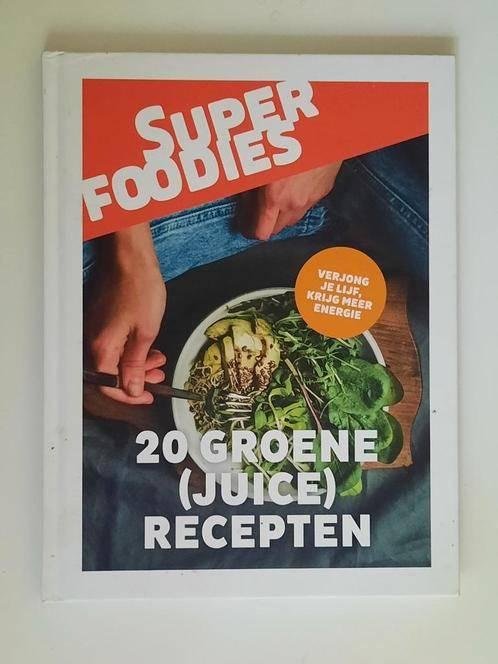 Super foodies , 20 groene (juice) recepten. Jesse vd Velde, Boeken, Gezondheid, Dieet en Voeding, Ophalen of Verzenden, Zo goed als nieuw