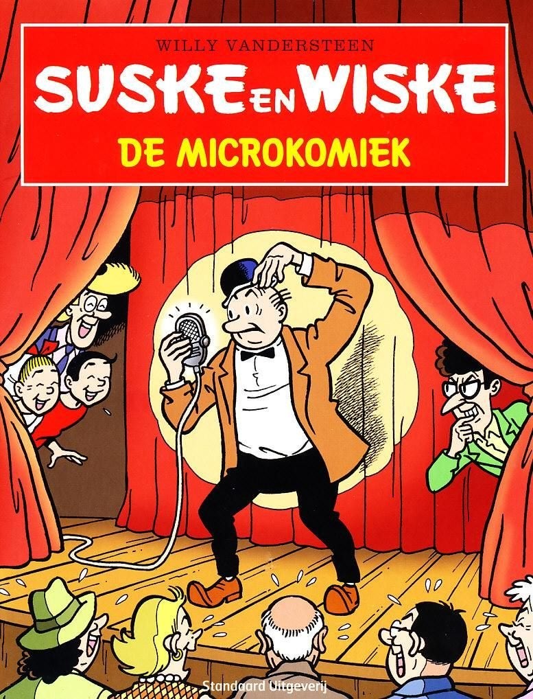 De Microkomiek - Suske en Wiske - Willy VanderSteen, Boeken, Stripboeken, Eén stripboek, Verzenden, Gelezen, Willy van der Steen.