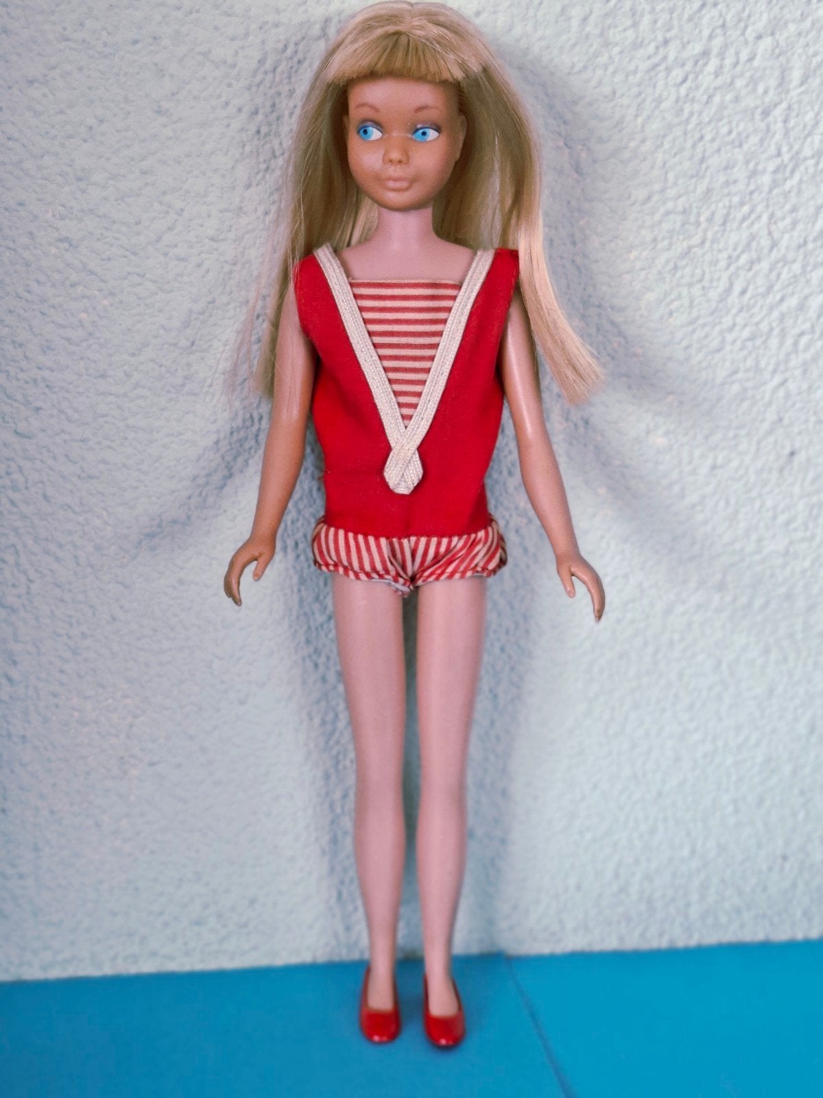 Barbie vintage Skipper doll 60s Mattel, Ophalen of Verzenden, Barbie