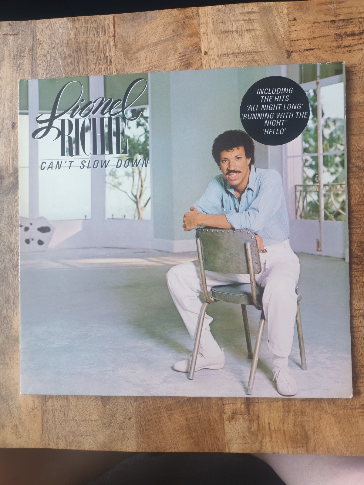 Vinyl Lionel Richie - Can't Slow Down, Cd's en Dvd's, Vinyl | Pop, Inclusief binnenhoes, Ophalen of Verzenden, 1980 - 1989, Gebruikt