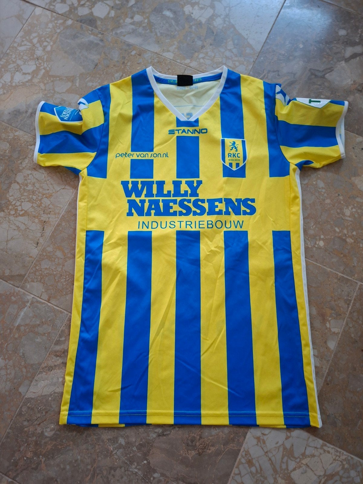match worn RKC Waalwijk Luuk Wouters, Ophalen of Verzenden, Shirt