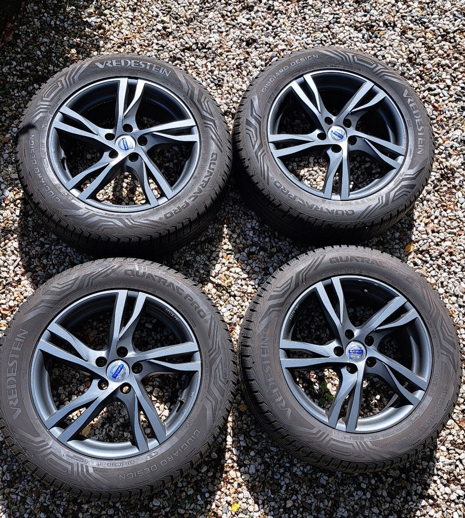 17 inch velgen MAK STOCKHOLM voor Volvo met All Seasons, Ophalen, Gebruikt, Banden en Velgen, 17 inch