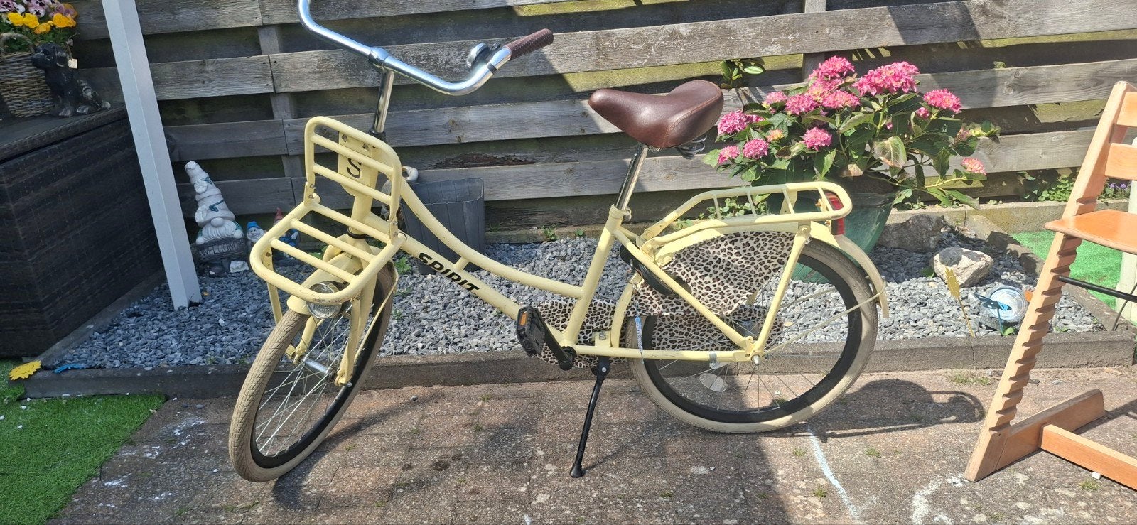 Spirit Transportfiets 22 inch - Crème, Ophalen, 22 inch