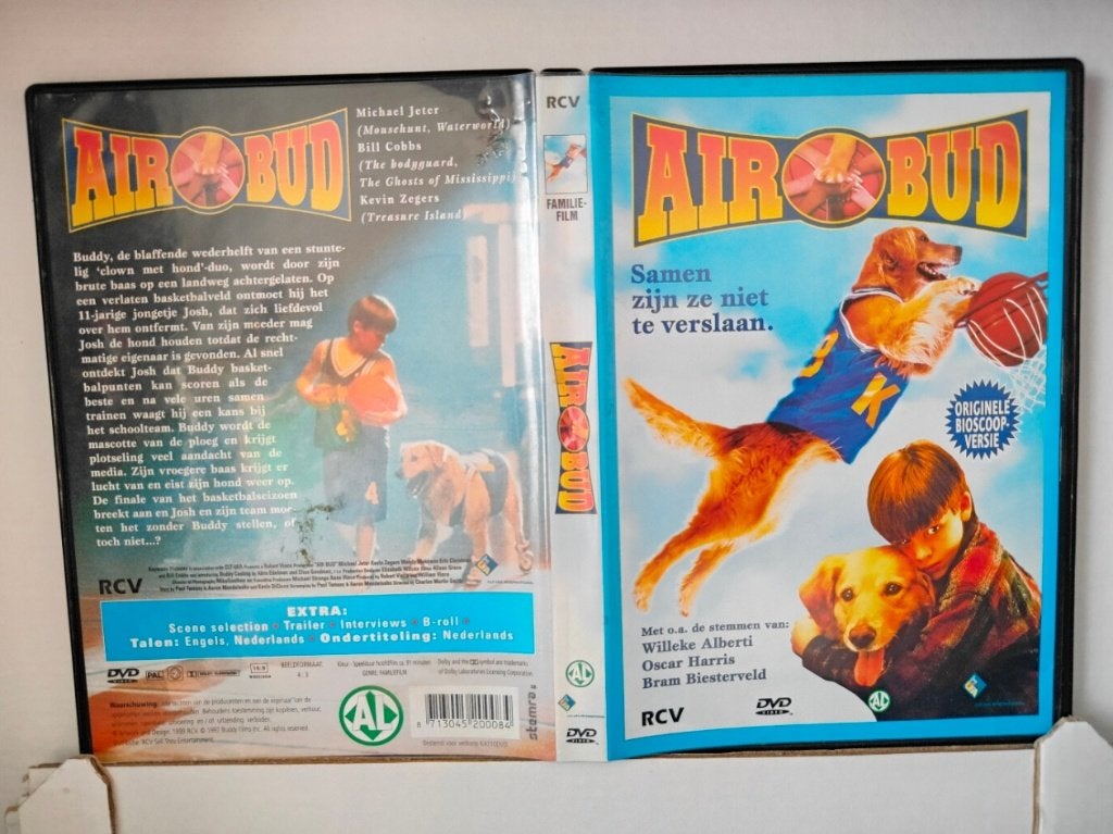 DVD Air Bud, Avontuur, Alle leeftijden, Zo goed als nieuw, Film