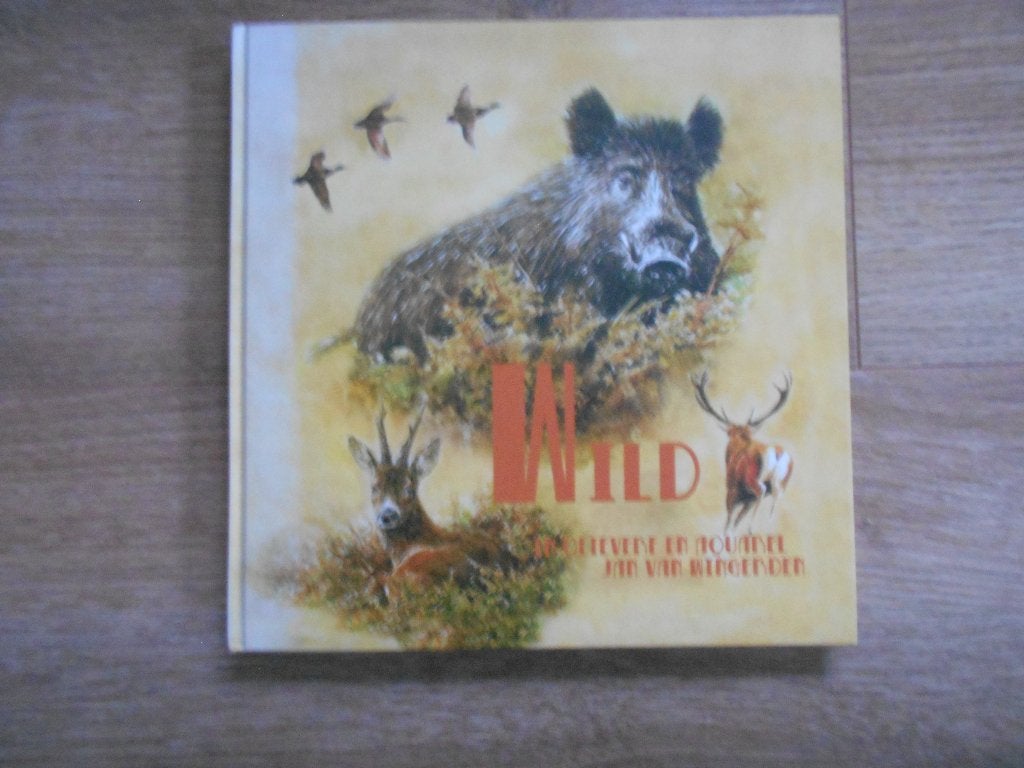 Jan van Wingerden Wild in olieverf en aquarel, Boeken, Ophalen of Verzenden, Zo goed als nieuw, Natuur algemeen