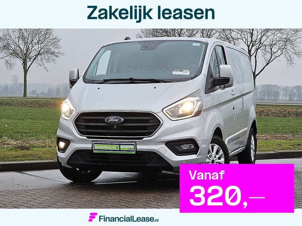 FORD TRANSIT CUSTOM 2.0 l1h1 limited navi ac, Voorwielaandrijving, Euro 6, 4 cilinders, 129 pk