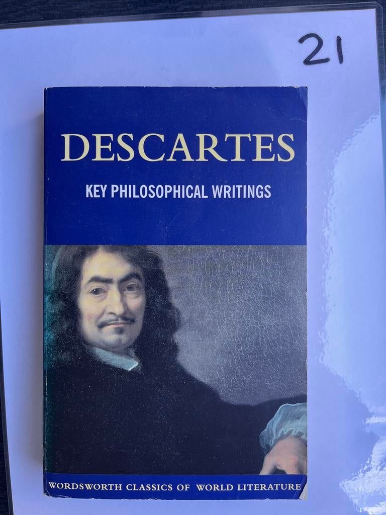 Descartes: Key Philosophical Writings - Filosofie Boek, Ophalen of Verzenden, Zo goed als nieuw, Wijsbegeerte of Ethiek