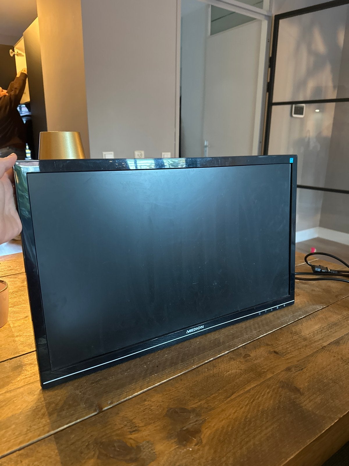 Medion monitor - Goede staat, Ophalen, Refurbished, 60 Hz of minder