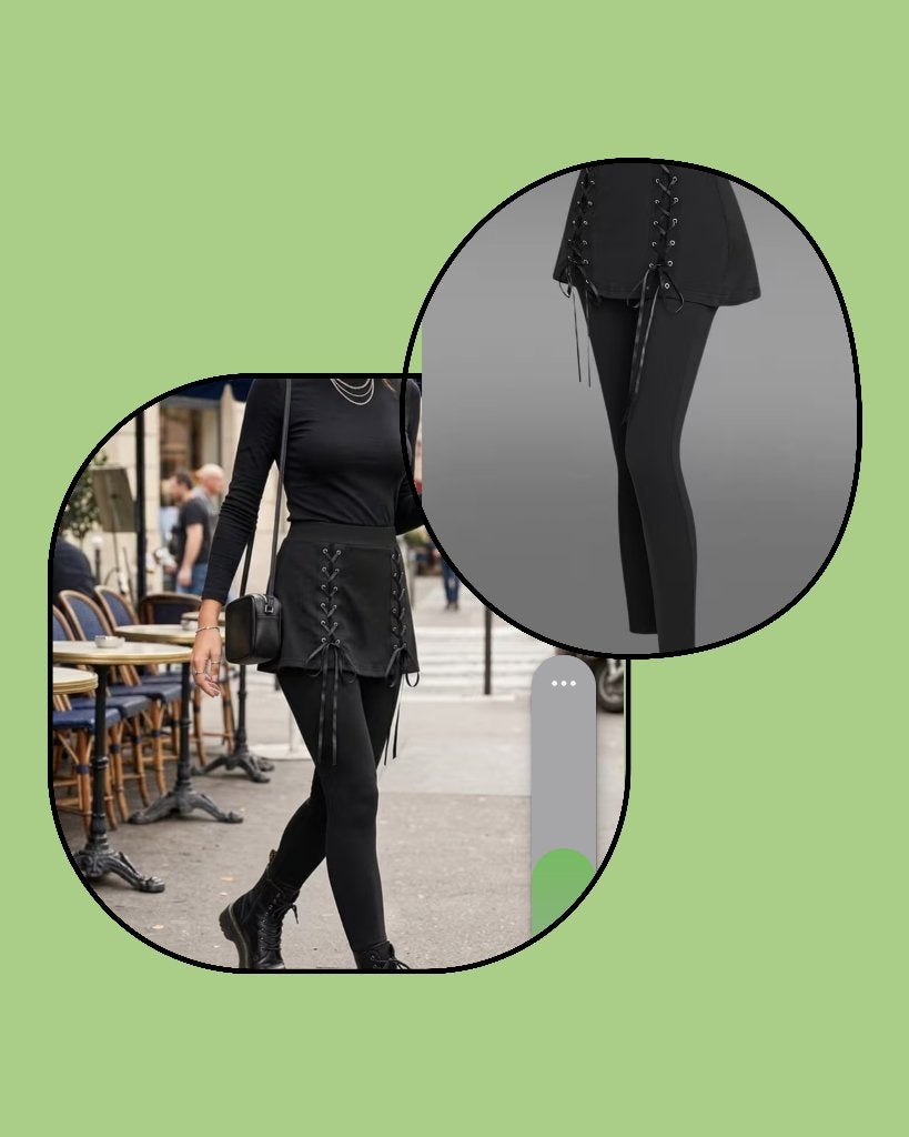 Broek/rok, Ophalen, Zwart, Maat 46/48 (XL) of groter, Nieuw