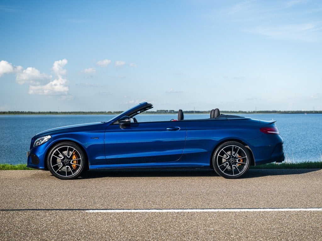 Mercedes-Benz C-Klasse C43 AMG 4MATIC Cabrio Schaalstoel Car, Auto's, Automaat, Gebruikt, Cabriolet, Adaptive Cruise Control