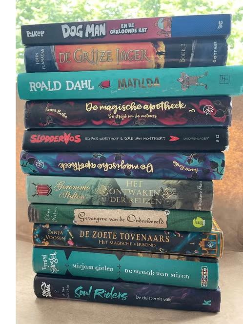 kinderboeken,Donderkat, De Grijze Jager,Dog Man,Robin Hood, Ophalen of Verzenden, Zo goed als nieuw