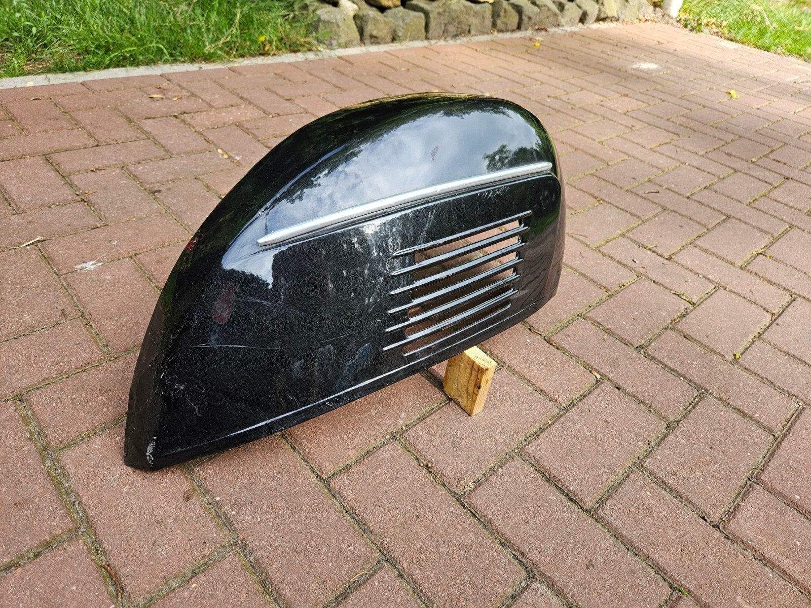 Vespa zijpaneel rechts - motorkap - Vespa bil, Ophalen of Verzenden, Gebruikt, Kap, Vespa